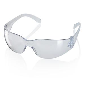 CLEAR Ultra-Light Ancona Wrap Around Safety Spectacles